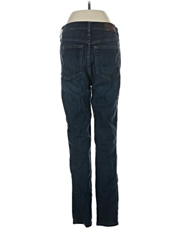 Madewell 10" High-Rise Skinny Jeans in Woodland Wash: TENCEL&trade; Denim Edition (view 2)
