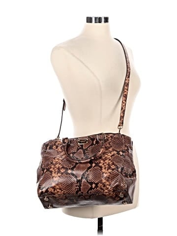 MICHAEL Michael Kors Leather Satchel (view 2)