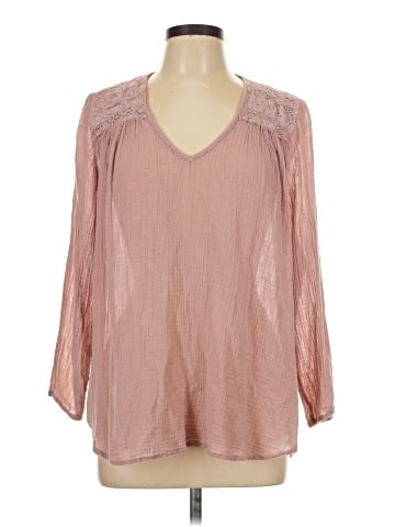 Current/Elliott 3/4 Sleeve Blouse (view 1)