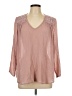 Current/Elliott Pink 3/4 Sleeve Blouse Size Lg (3) - photo 1