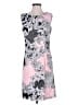 Connected Apparel Graphic Pink Cocktail Dress Size 8 - photo 1