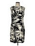 I.N. Studio Graphic Black Cocktail Dress Size 12 - photo 1