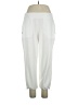 Chico's Solid Ivory White Casual Pants Size Lg (2.5) - photo 1