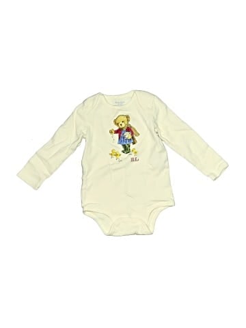 Ralph Lauren Long Sleeve Onesie (view 1)