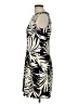 I.N. Studio Graphic Black Cocktail Dress Size 12 - photo 5