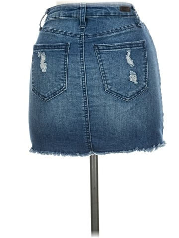 Tinseltown Denim Skirt (view 2)