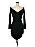 Flounce Black Cocktail Dress Size 8 - photo 1