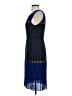 BCBGMAXAZRIA 100% Polyester Blue Cocktail Dress Size XS - photo 5