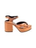 Jil Sander Orange Sandals Size EU 37 - photo 1
