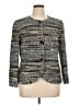 Lafayette 148 New York Tweed Teal Blazer Size 16 - photo 1