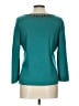 Coldwater Creek Teal Pullover Sweater Size L - photo 2