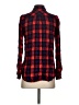 Rails 100% Rayon Plaid Red Long Sleeve Button-Down Shirt Size XS - photo 2