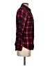 Rails 100% Rayon Plaid Red Long Sleeve Button-Down Shirt Size XS - photo 4