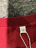 Unbranded 100% Viscose Solid Burgundy Pullover Sweater Size S - photo 7