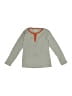 Lilly & Sid 100% Cotton Gray Long Sleeve Henley Size 5 - 6 - photo 1