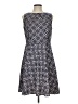Roz & Ali Polka Dots Blue Cocktail Dress Size 12 - photo 1
