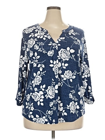 Papermoon 3/4 Sleeve Blouse (view 1)