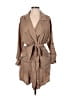 Bershka 100% Lyocell Tan Trenchcoat Size S - photo 1