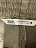Zara Chevron-herringbone Gray Casual Pants Size XS - photo 7
