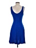 Express Solid Blue Cocktail Dress Size S - photo 2