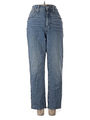 Madewell The Petite Perfect Vintage Jean in Enmore Wash: Raw-Hem Edition (view 1)