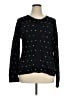 Foxcroft Polka Dots Black Pullover Sweater Size XL - photo 1