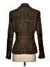 Flora Bea NYC 100% Polyester Tweed Green Blazer Size S - photo 2