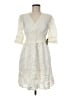 Express 100% Rayon Ivory Cocktail Dress Size M - photo 1