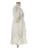 Express 100% Rayon Ivory Cocktail Dress Size M - photo 4