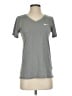 Nike 100% Polyester Gray Active T-Shirt Size S - photo 1