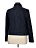 Ann Taylor LOFT Outlet Solid Blue Jacket Size XL - photo 2