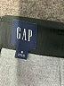 Gap Solid Black Faux Leather Skirt Size 6 - photo 4