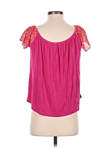 Kim & Cami Short Sleeve Blouse (view 2)