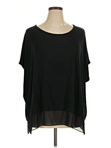 Lauren by Ralph Lauren Short Sleeve Blouse (view 1)