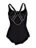 Speedo 100% Polyester Black One Piece Swimsuit Size Sm (32) - photo 2