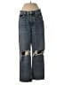 Topshop Graphic Blue Jeans Size 27 waist - photo 1