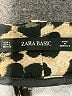 Zara Basic Animal Print Gold Shorts Size M - photo 3