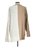 Abercrombie & Fitch Color Block Tan Pullover Sweater Size L - photo 2