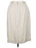 Kasper A.S.L. 100% Polyester Solid Ivory Formal Skirt Size 8 Petite - photo 2