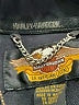 Harley Davidson Black Denim Jacket Size L - photo 6