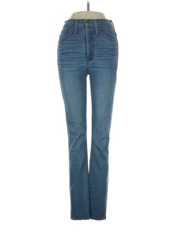 Madewell 11" High-Rise Skinny Jeans in Maricopa Wash (view 1)