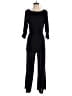 Alice + Olivia 100% Polyester Solid Black Jumpsuit Size XS - photo 1