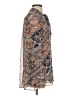Show Me Your Mumu 100% Polyester Paisley Silver Long Sleeve Blouse Size S - photo 4