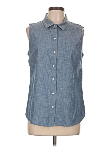 Tommy Hilfiger Sleeveless Button-Down Shirt (view 1)