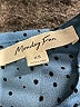 Monday Fun Blue Short Sleeve Top Size XS - photo 7