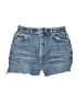 Lee 100% Cotton Blue Denim Shorts Size 12 - photo 1