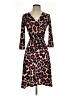 Leota Animal Print Purple Cocktail Dress Size XS - photo 1