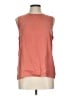 Theory Orange Sleeveless Blouse Size L - photo 1