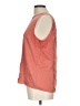 Theory Orange Sleeveless Blouse Size L - photo 5