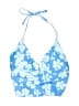 Unbranded Floral Blue Swimsuit Top Size M - photo 1